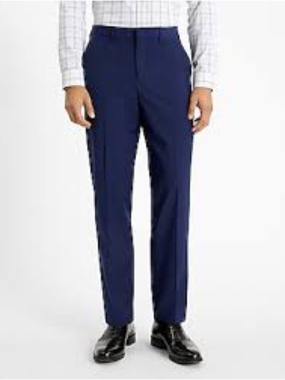 Men’s extra slim Express Men's Navy Dress Pants